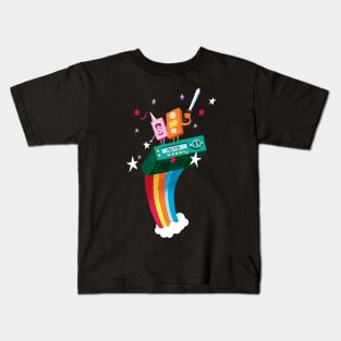 Super VCR Friends Kids T-Shirt